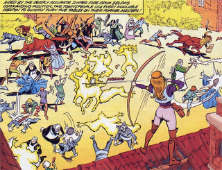 Illustration for article titled Zelda Was A Badass In This Classic Nintendo Comic